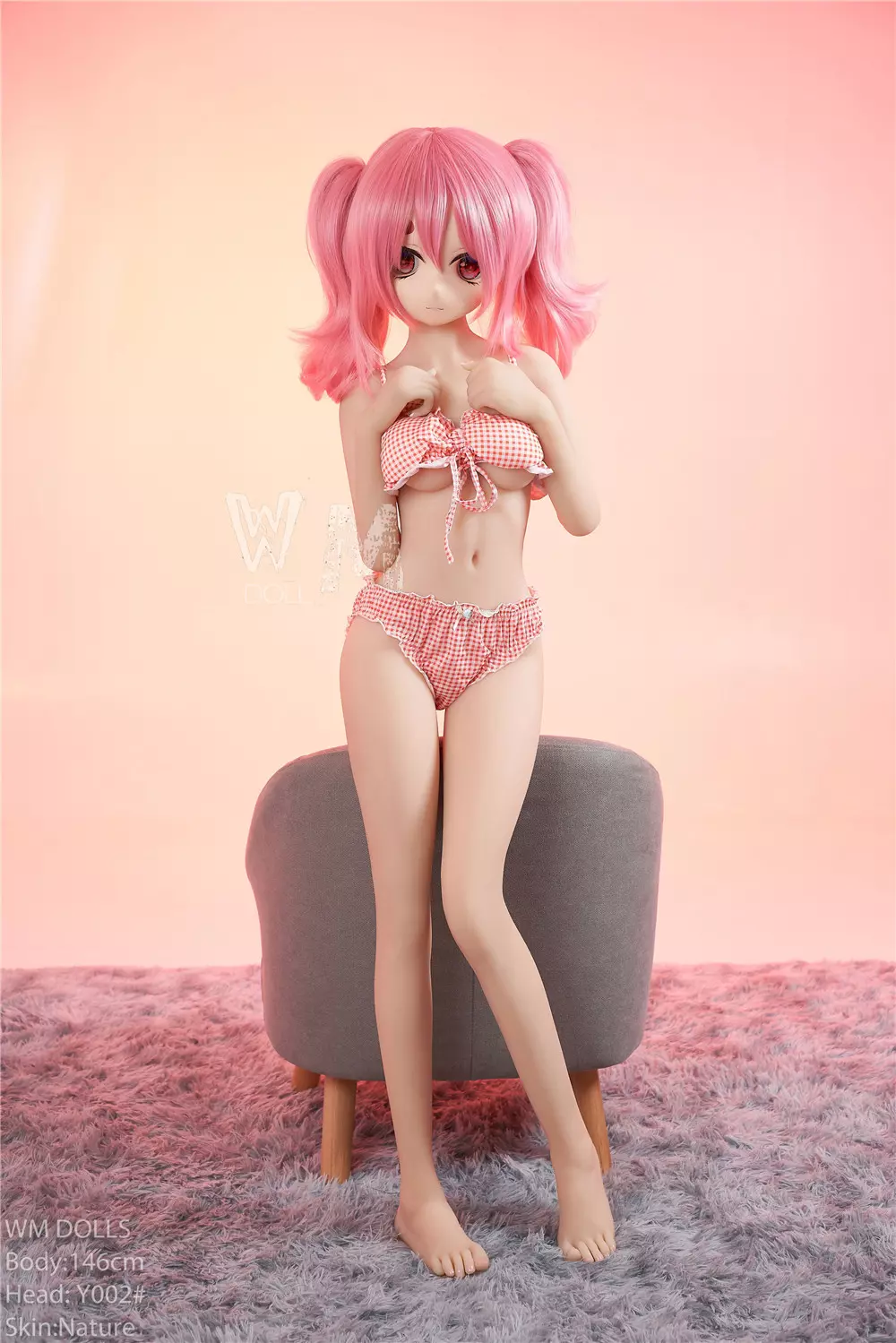 WM S-TPE 146cm Anime Sex Doll with PVC head#Y003